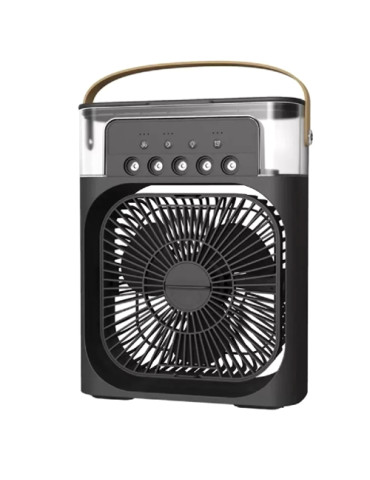Mini Umidificador com Ventilador e climatizador De Ar