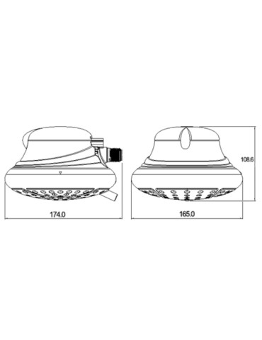 Chuveiro Bella Ducha Ultra 4t 6800w 220V
