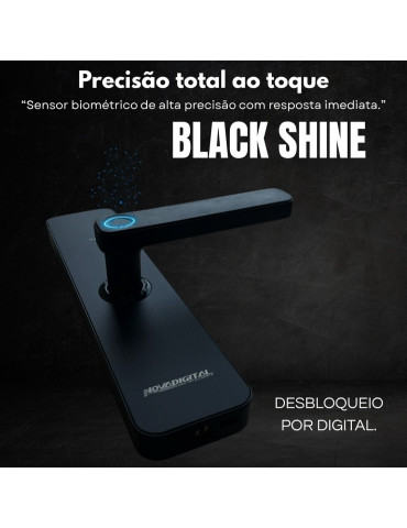 Fechadura Inteligente WI-FI Black Shine Nova Digital