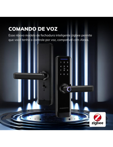 Fechadura Inteligente Zigbee Nova Digital 