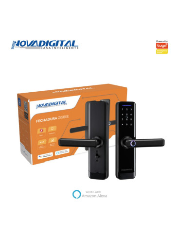 Fechadura Inteligente Zigbee Nova Digital 