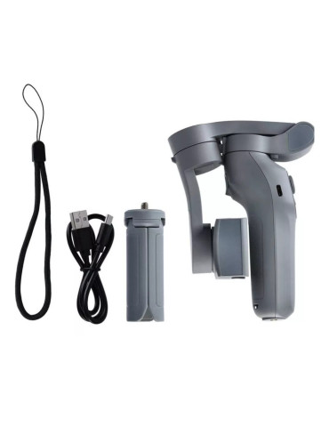 Gimbal Estabilizador Profissional L7c Pro De Celular Vertical Horizontal L Cor Cinza