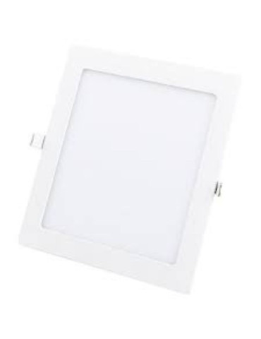 Plafon de Led 12w Quadrado de Embutir Branco frio 6500k OP Ouqi Lighting