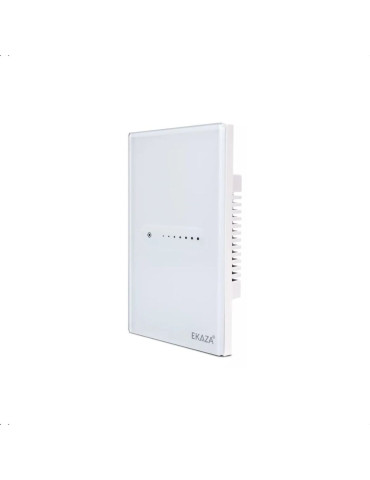 Interruptor Inteligente Touch Dimmer Wi-Fi 1 Canal Ekaza Branco - 4x2