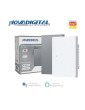 Interruptor Inteligente 1 Botão Físico Zigbee Safira Nova Digital Full Press Cinza e Branco - 4x2