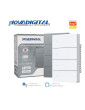 Interruptor Inteligente 4 Botões Físico Zigbee Safira Nova Digital Full Press Cinza e Branco - 4x2