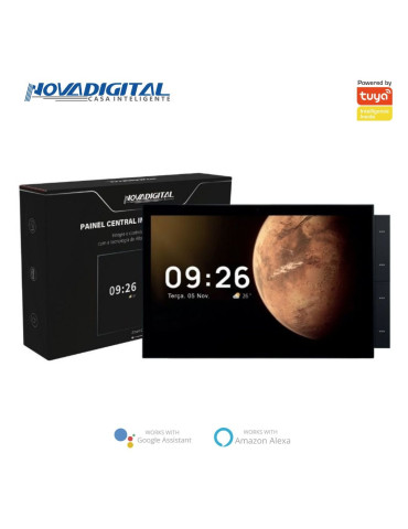 Painel Central Inteligente MaxPanel 8 Polegadas Nova Digital