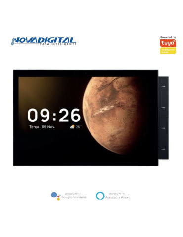 Painel Central Inteligente MaxPanel 8 Polegadas Nova Digital