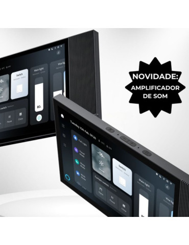 Painel Central Inteligente MidPanel 8 Polegadas Nova Digital