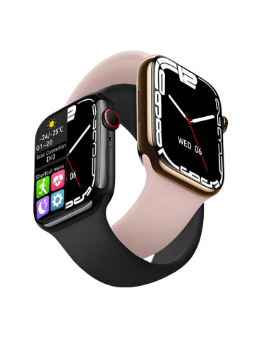 Smartwatch Relógio Inteligente S8 Pro 2024 Preto/Rosa khostar