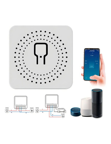 Relé Mini 1 Canal Wi-fi Nova Digital