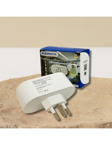 Tomada Inteligente Wifi 20a Pro Max Nova Digital