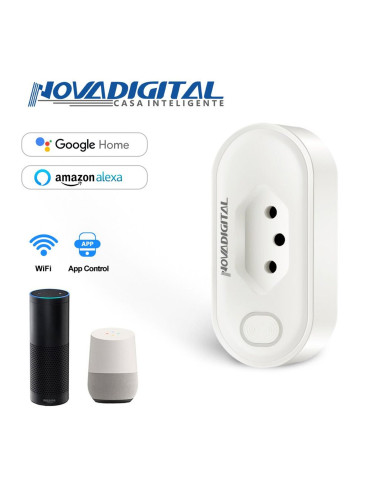 Tomada Inteligente Wifi 20a Pro Max Nova Digital