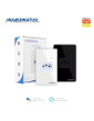 Tomada Inteligente de Embutir 20A Wi-fi Preto/Branco Nova Digital 4x2